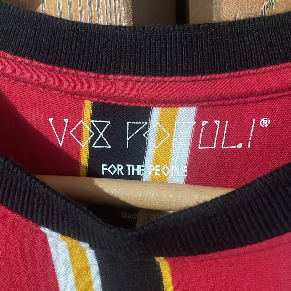 3️⃣ for 1️⃣5️⃣  Vox Populi - For the people - Striped Tshirt - Picture 3 of 5